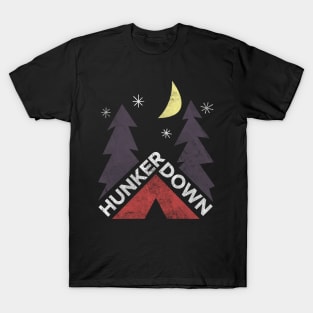 Hunker Down Camping T-Shirt